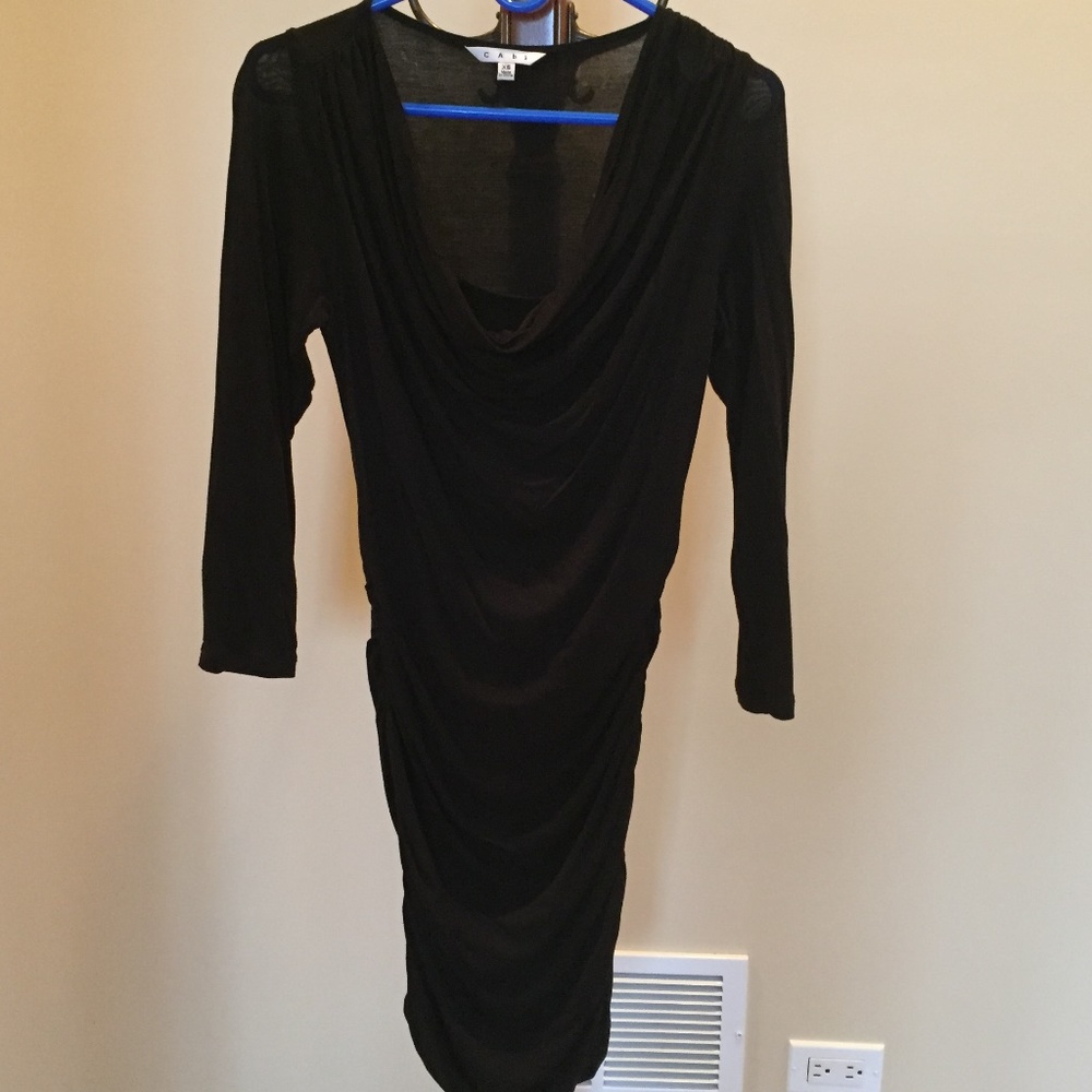 CAbi long sleeved black shirt